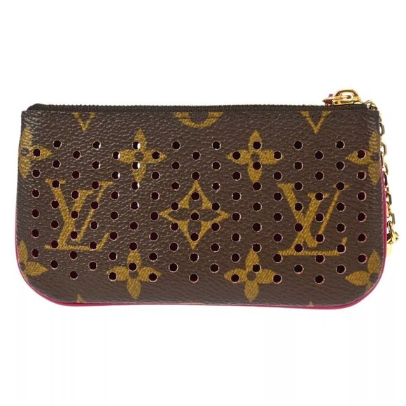 Louis Vuitton Monogram Perfo Pochette Cles Coin Purse M95223 SP0046 124906 - Picture 3 of 12